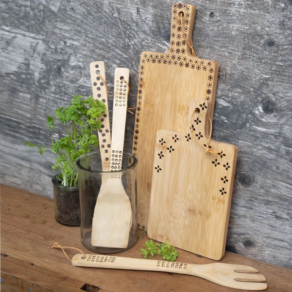 Wooden Bamboo Kitchen Mixing Baking Spoon